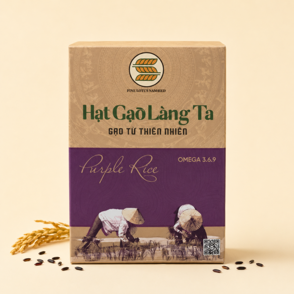 Gạo Tím Omega 3.6.9 - 1000g
