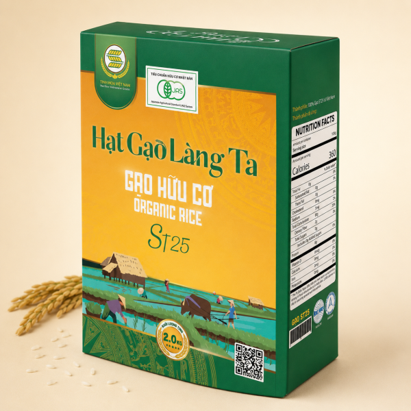 Gạo ST25 Hữu Cơ